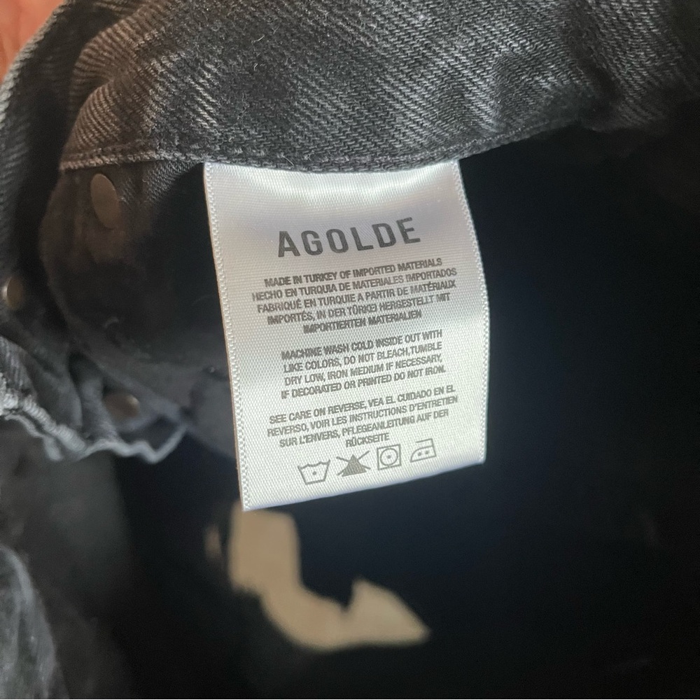 AGolde Riley Short Size 23 Vortex - Picture 5 of 6